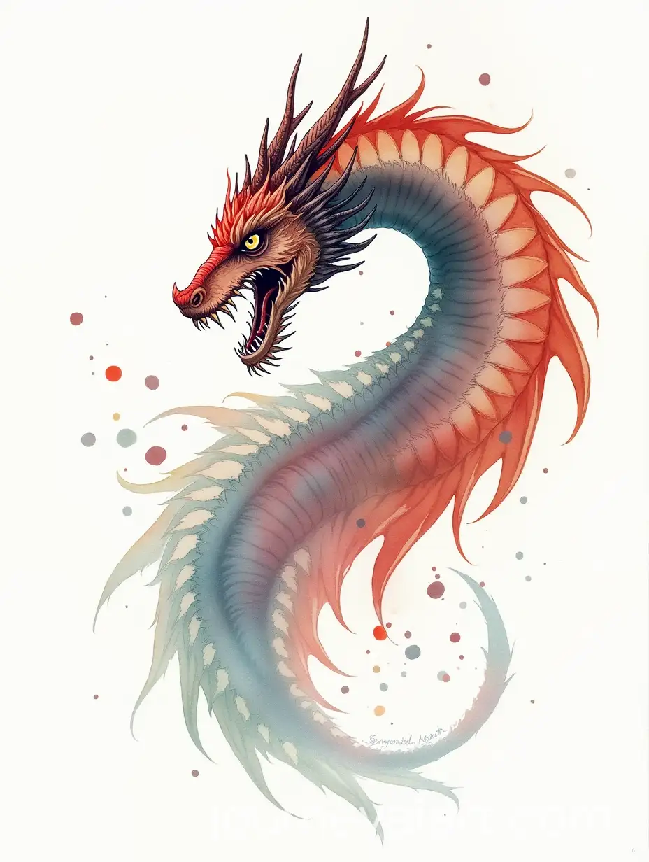 Abstract-Watercolor-Artwork-Featuring-Typhon-in-Artistic-Style