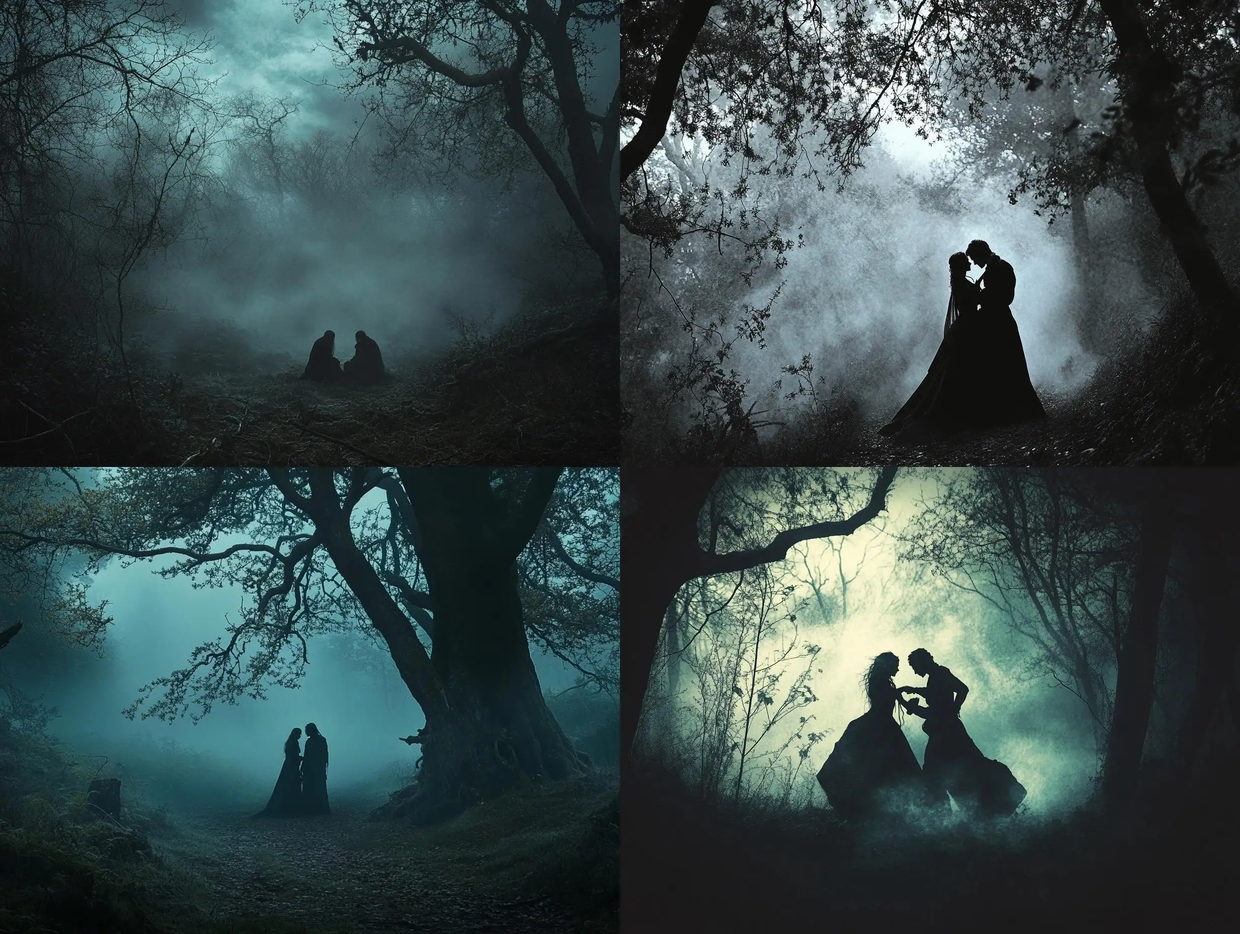 Intense-Gothic-Scene-in-Dark-Forest-Setting