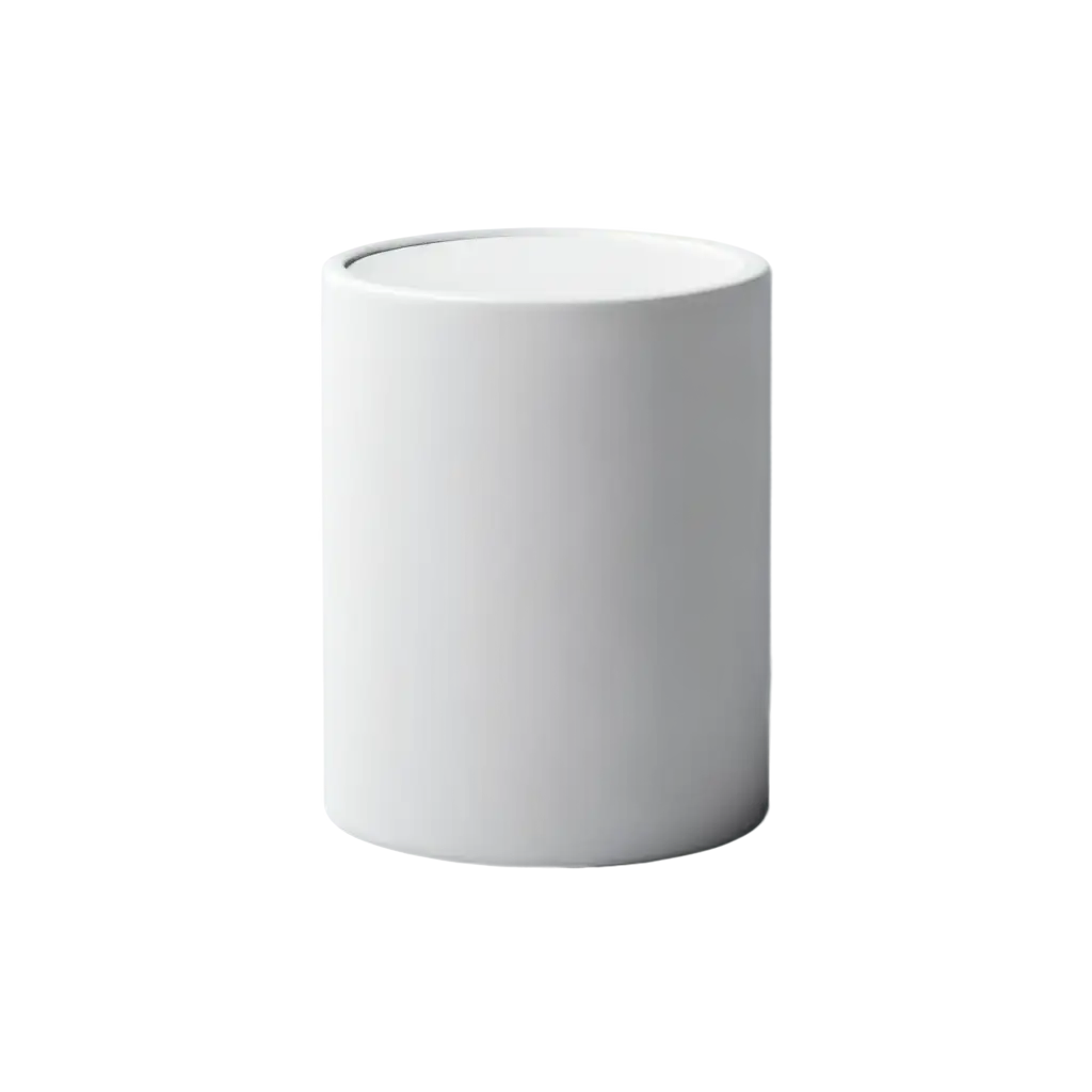 HighQuality-3D-White-Cylinder-Shape-PNG-for-Versatile-Applications