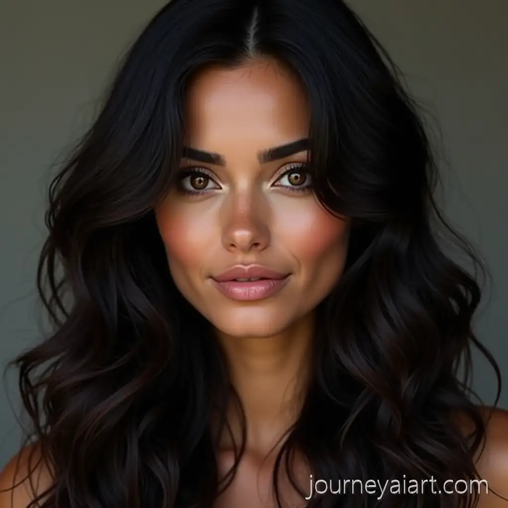 Portrait-of-a-Confident-Woman-with-Strong-Features-and-Wavy-Hair