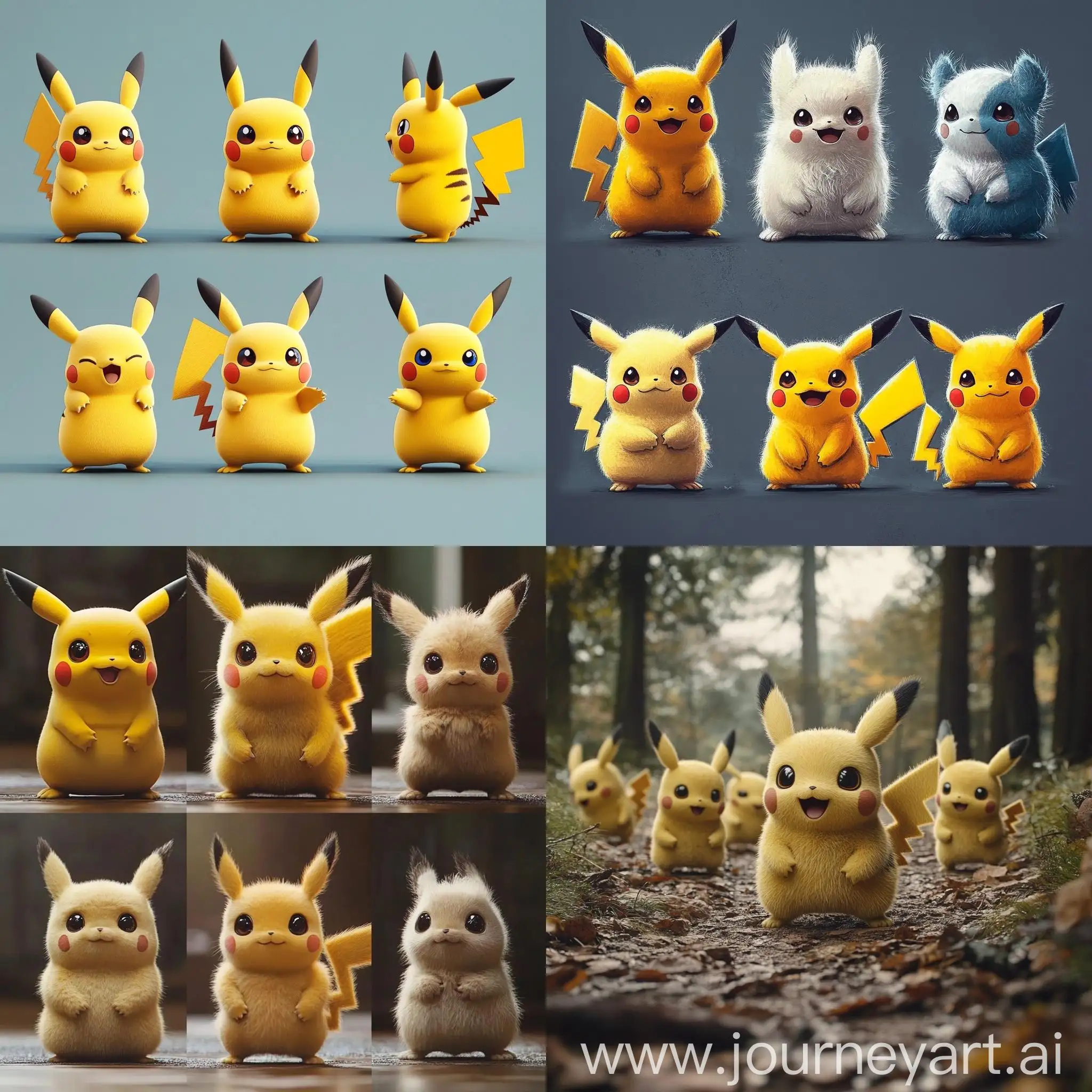 Pikachu-Evolution-A-Dynamic-Showcase-of-ElectricType-Pokmon