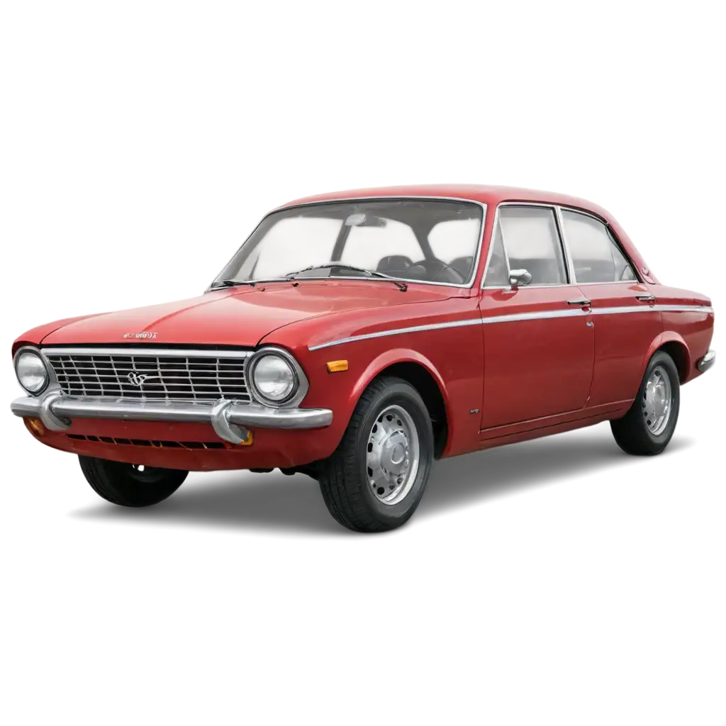 Old-Car-Model-Brasilia-in-Red-HighQuality-PNG-Image-with-Transparent-Background