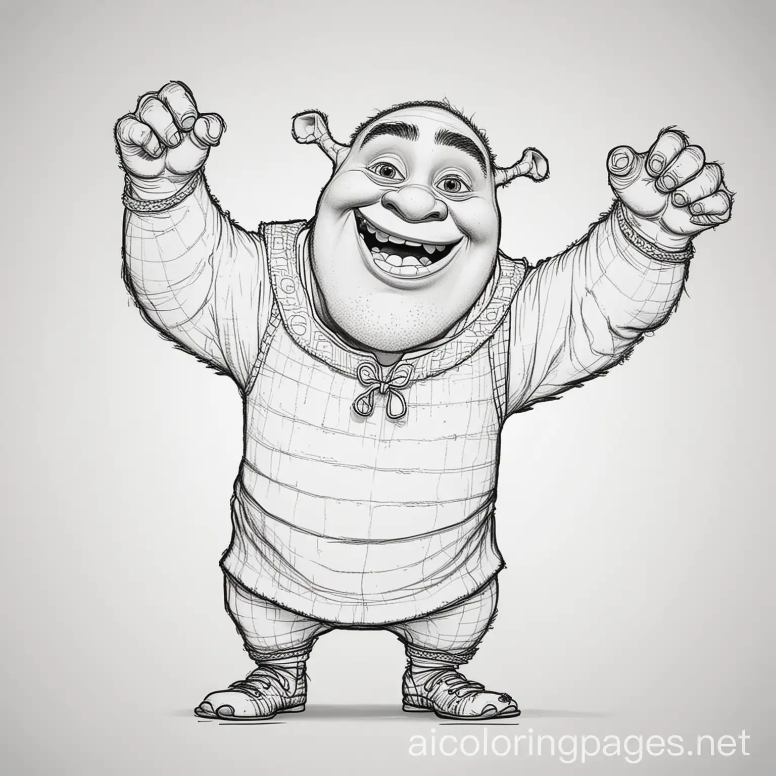 Shrek-Dabbing-Coloring-Page-Fun-Line-Art-for-Kids