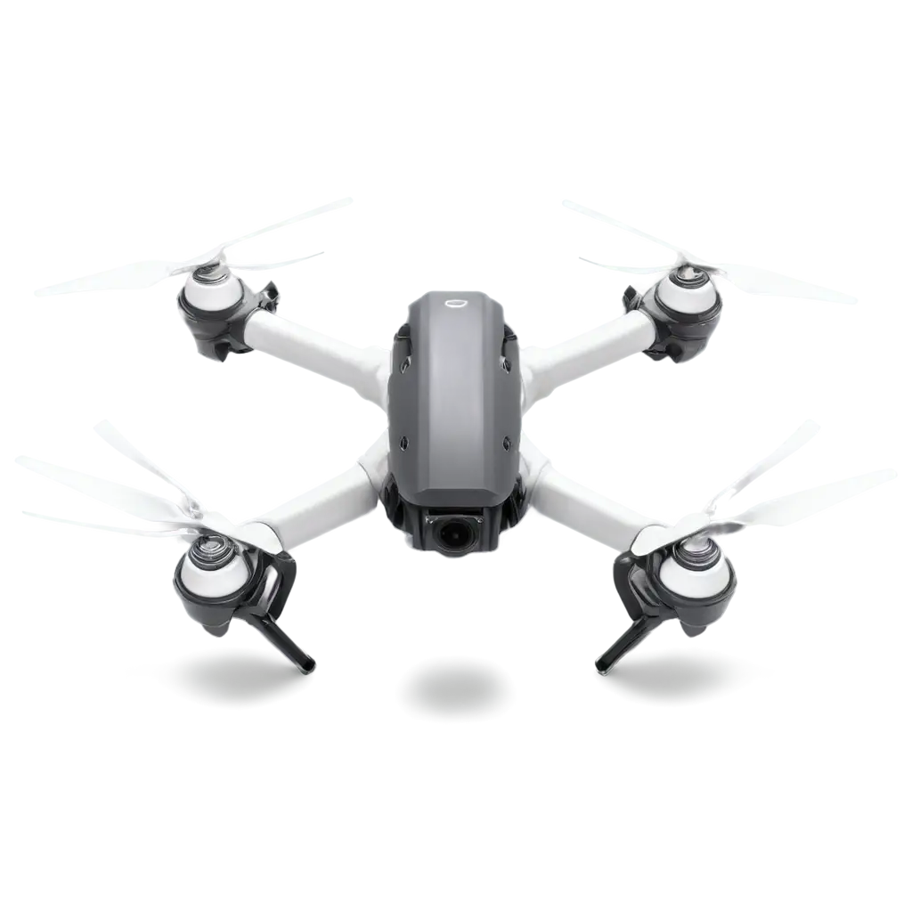 drone white and grey dji