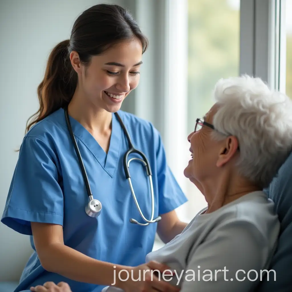 Caring-Nurse-Assisting-Elderly-Patient-with-Compassion