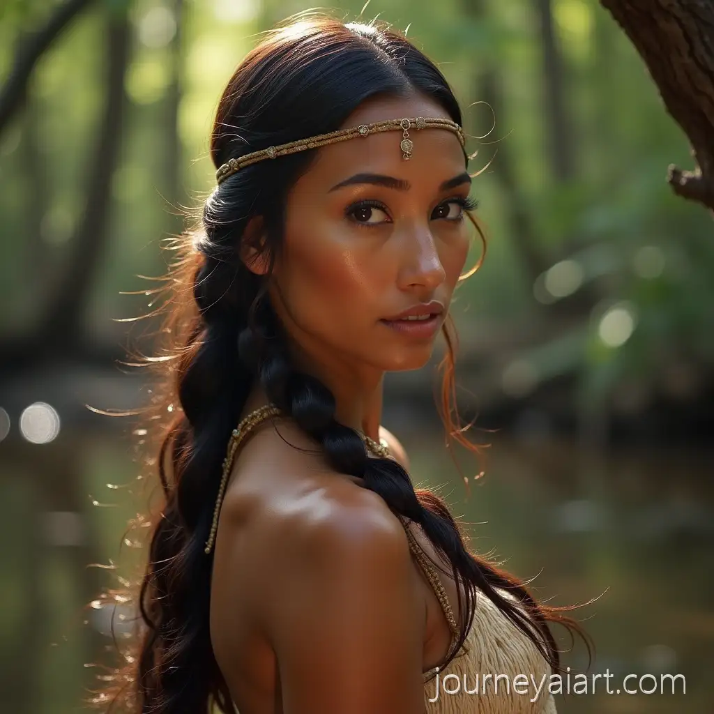 Person-in-Pocahontas-Costume-Inspired-by-Native-American-Culture