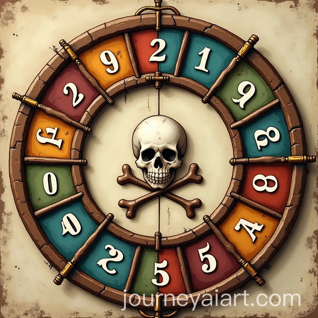 PirateThemed-Circle-Life-Indicator-with-Numbers-0-to-10