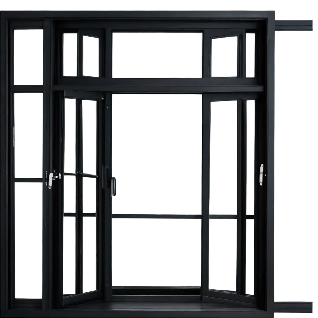 Realistic-and-Modern-Black-UPVC-Sliding-Doors-and-Windows-PNG-Image-for-Design-Projects