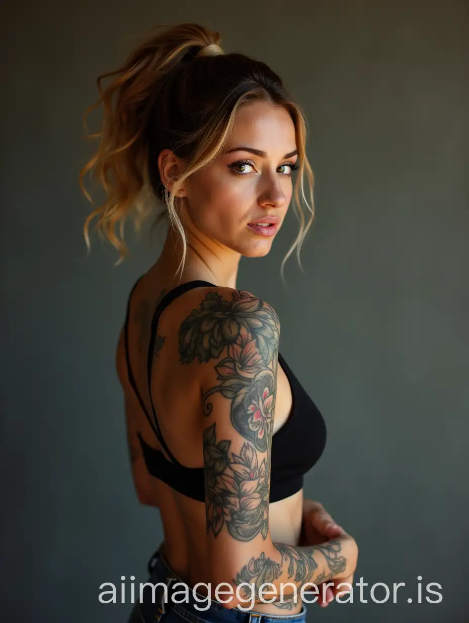 Young-Woman-with-Intricate-Tattoos-and-Bold-Style