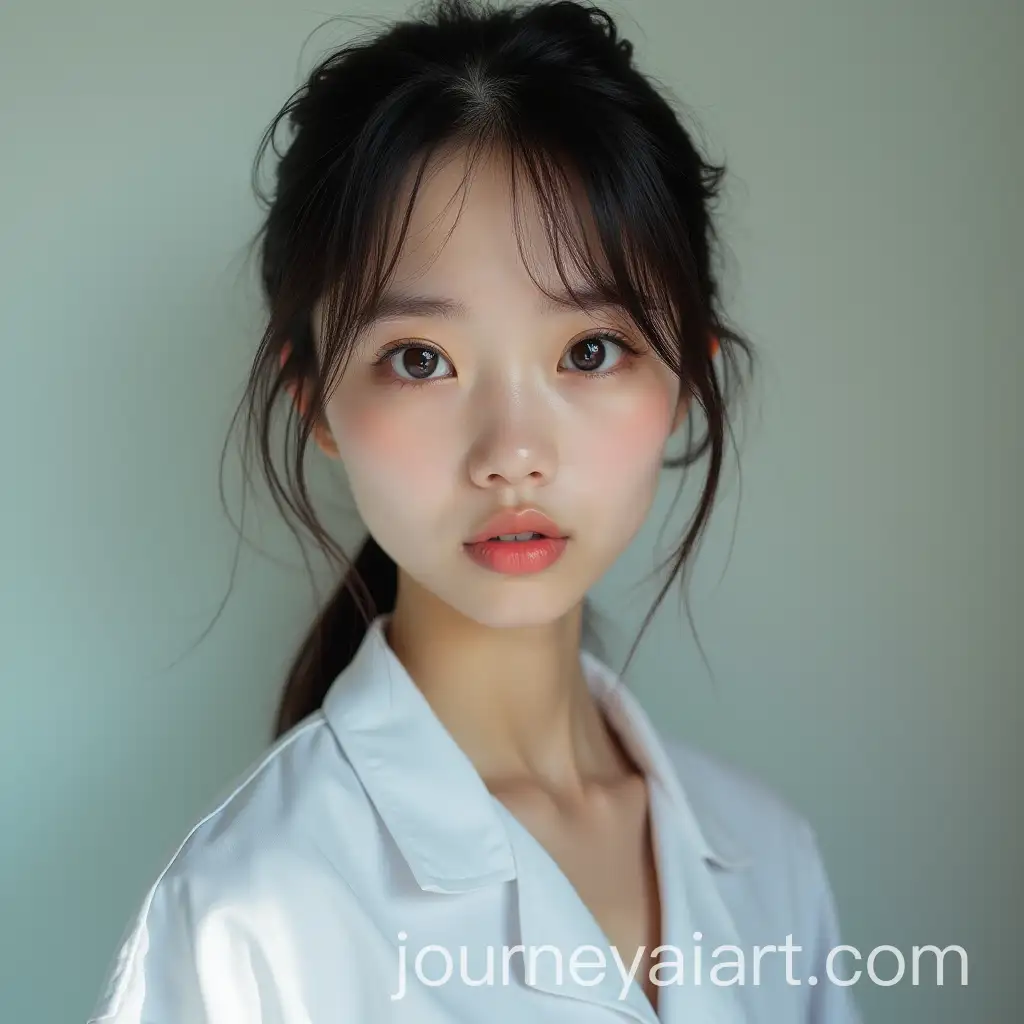 Worried-Young-Asian-Veterinary-Girl-in-a-Clinic-Setting