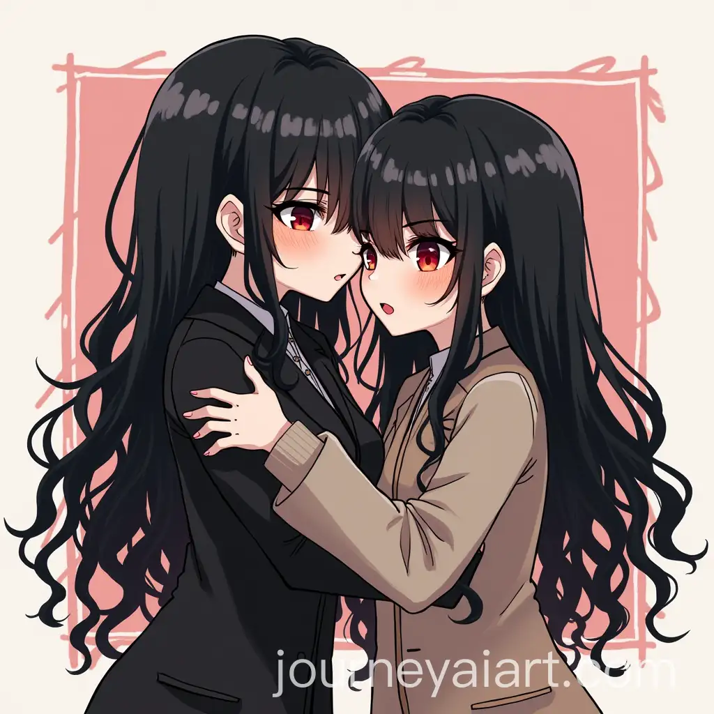 Intense-Embrace-JJK-Art-of-a-Woman-with-Ryomen-Sukuna-in-MAPPA-Style