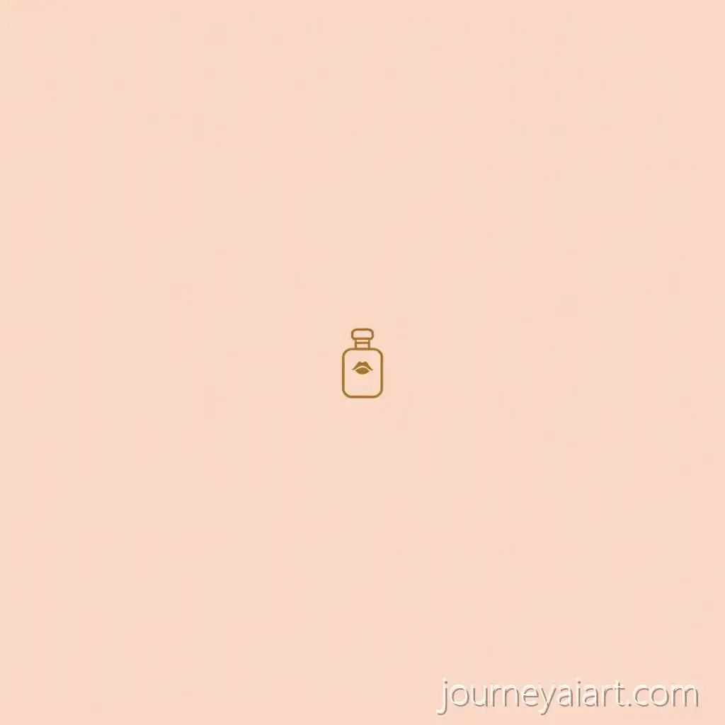 Elegant-Perfume-Bottle-and-Feminine-Silhouette-with-Golden-Logo-on-Soft-Pastel-Background