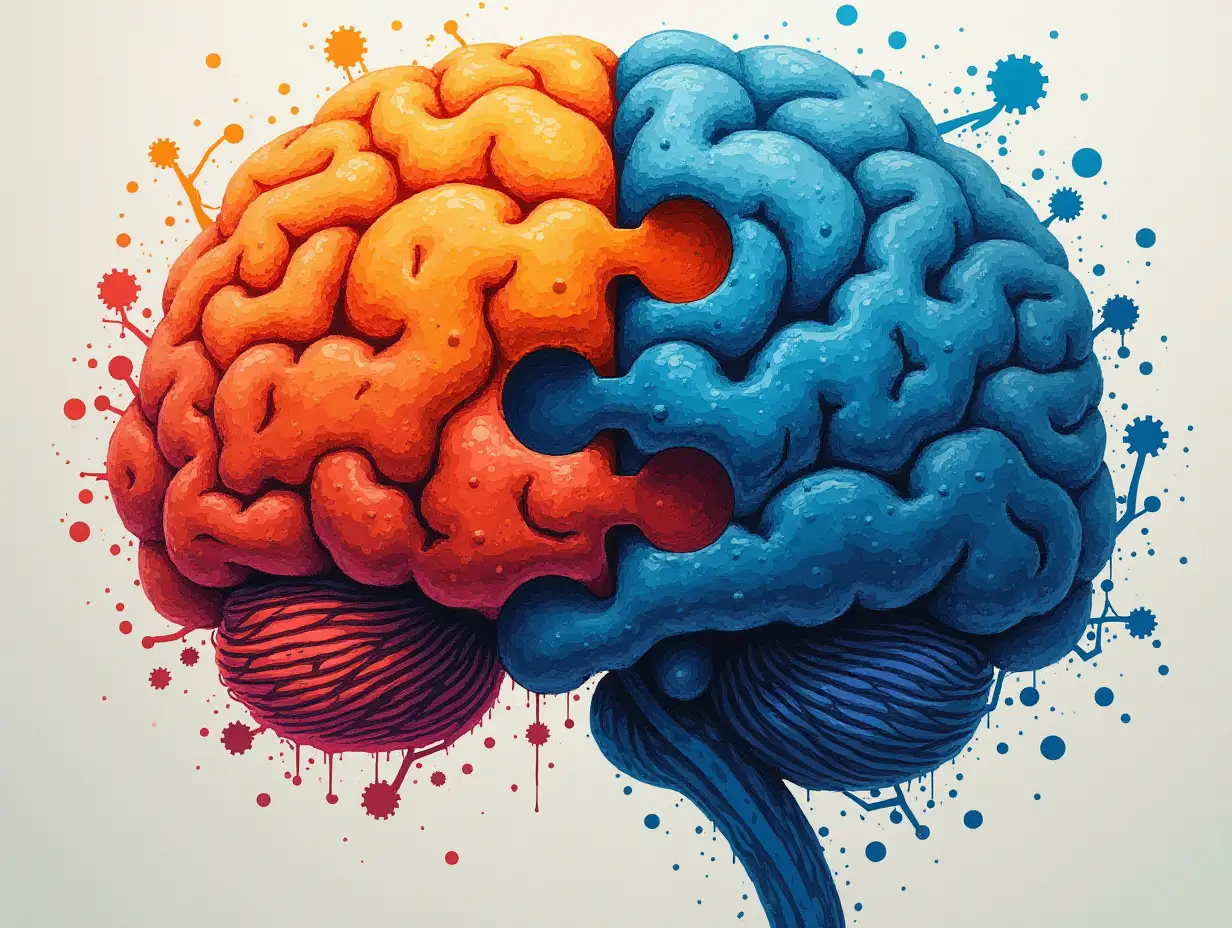 Interlocking-Gears-and-PuzzleFree-Brain-Illustrations-Depicting-Interdependence