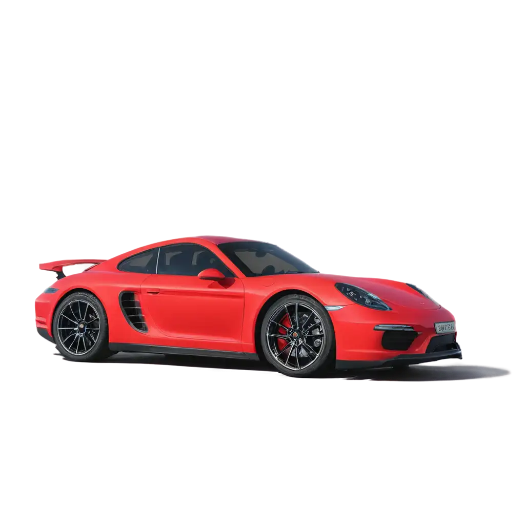 HighQuality-PNG-of-Red-Porsche-Car-for-Diverse-Applications