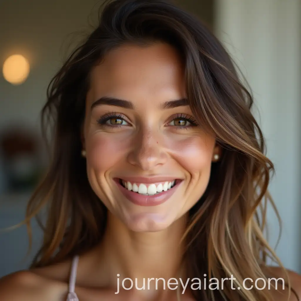 Incredibly-Beautiful-Woman-Smiling-in-a-Long-Shot