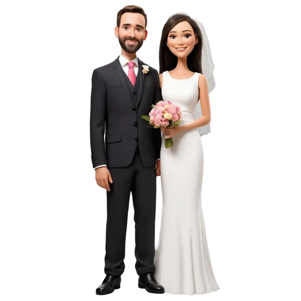 Wedding-Caricature-PNG-Without-Heads-Unique-Wedding-Illustration-in-Transparent-Format