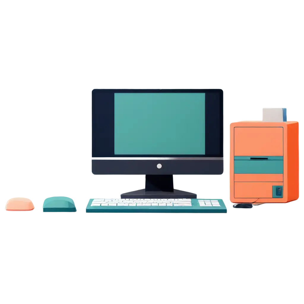 Stylized-Desktop-Computer-PNG-Image-Cartoonish-Design-with-Minimalist-Background