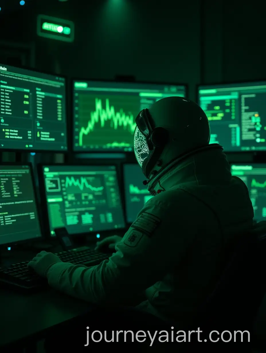 Astronaut-Monitoring-Neon-Automation-Dashboards-in-FutAI-Art-Prompt-Expansionuristic-Dark-Room