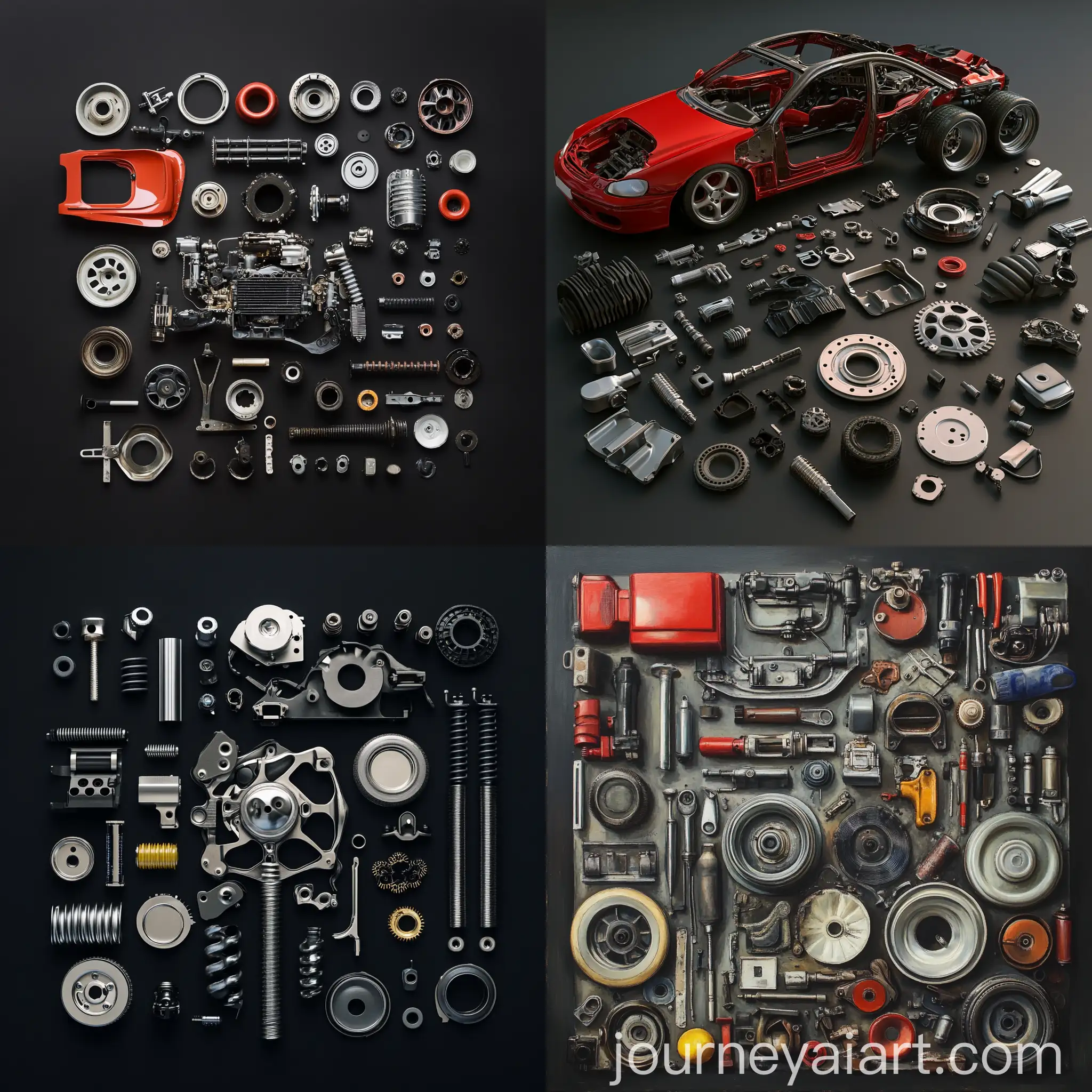 Colorful-Car-Parts-Displaying-Variety-and-Detail