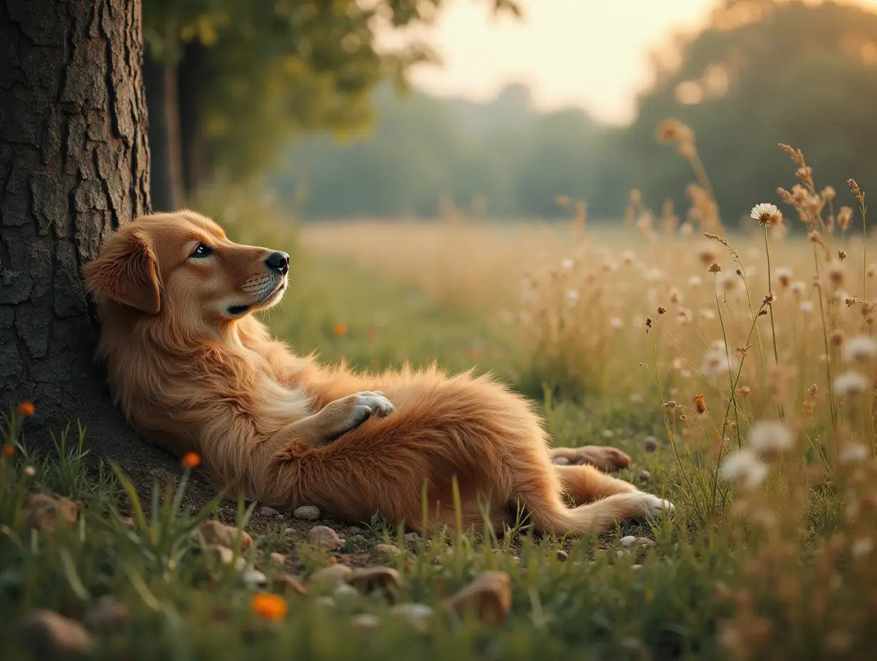 A peaceful scene of rest and Sabbath.