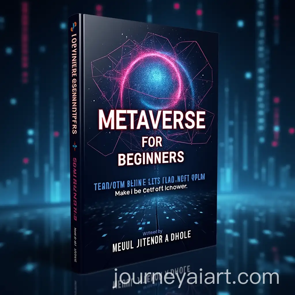 Professional-and-Techy-Ebook-Cover-Design-for-Metaverse-for-Beginners-by-Mehul-Jitendra-Dhole