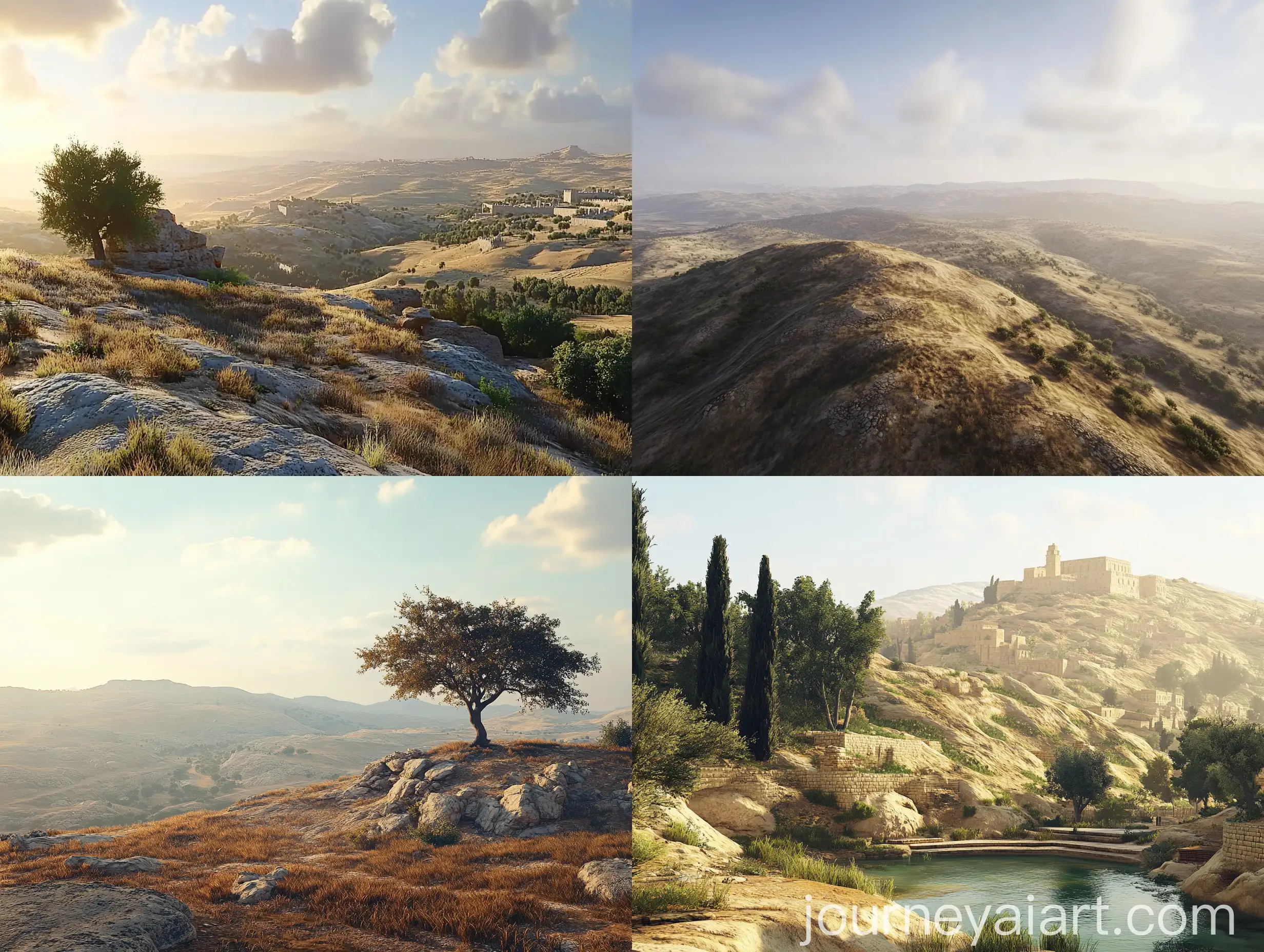 Palestinian-Landscape-with-Beautiful-Nature-and-Hill