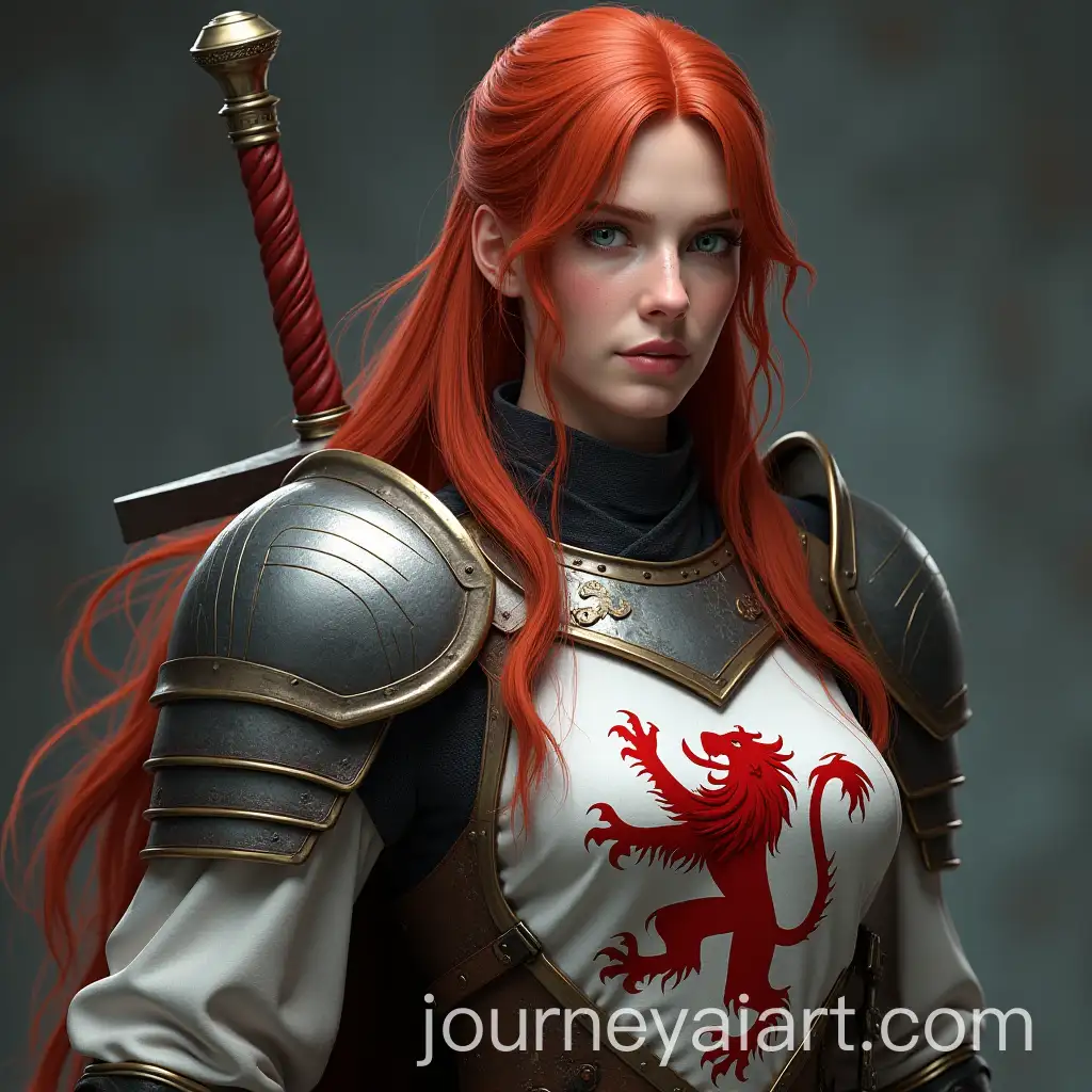 Fantasy-Warrior-Woman-with-TwoHanded-Sword-and-Red-Hair