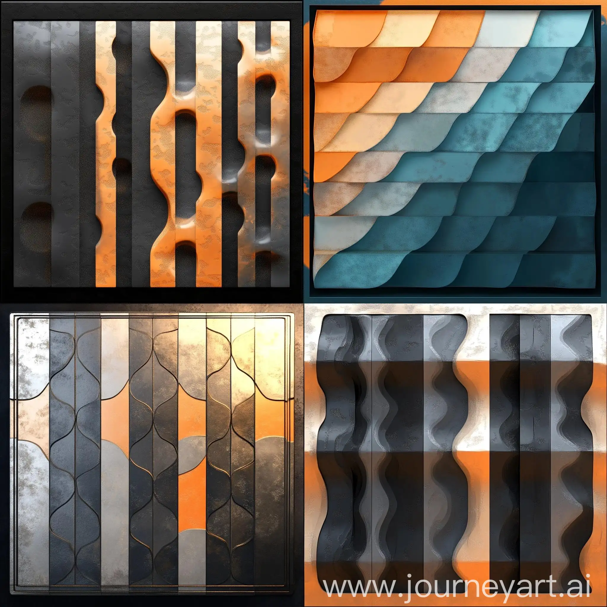 Textured-3DLike-Patterned-Artwork