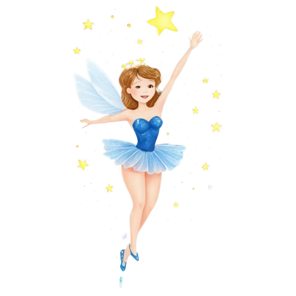 Enchanting-Tooth-Fairy-Flying-Among-the-Stars-PNG-Image-Creation