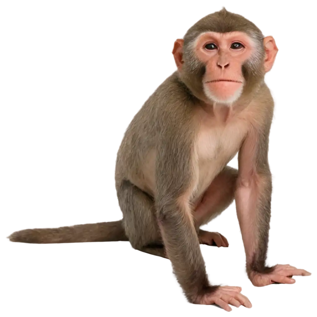 Magot-European-Monkey-PNG-Image-HighQuality-and-Versatile-for-Your-Projects