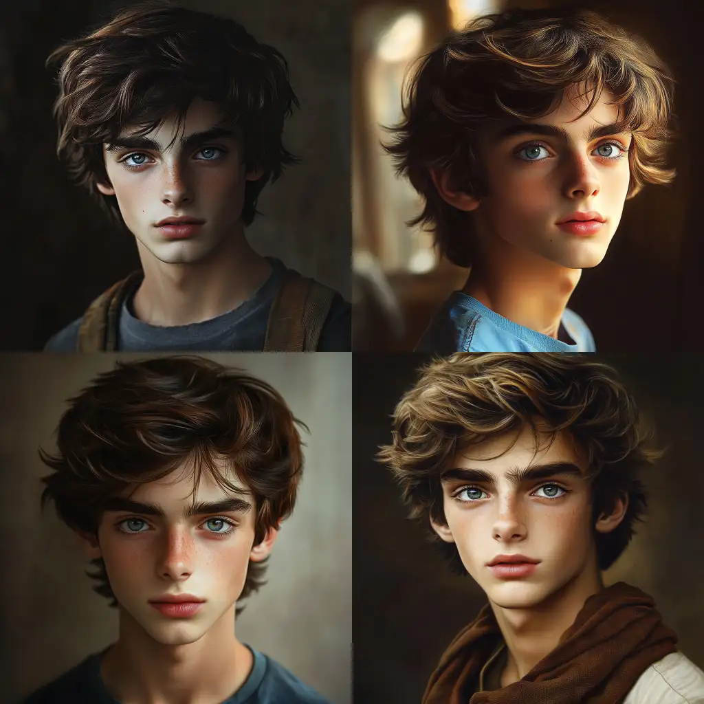 Photorealistic-Image-of-a-Boy-as-a-Child
