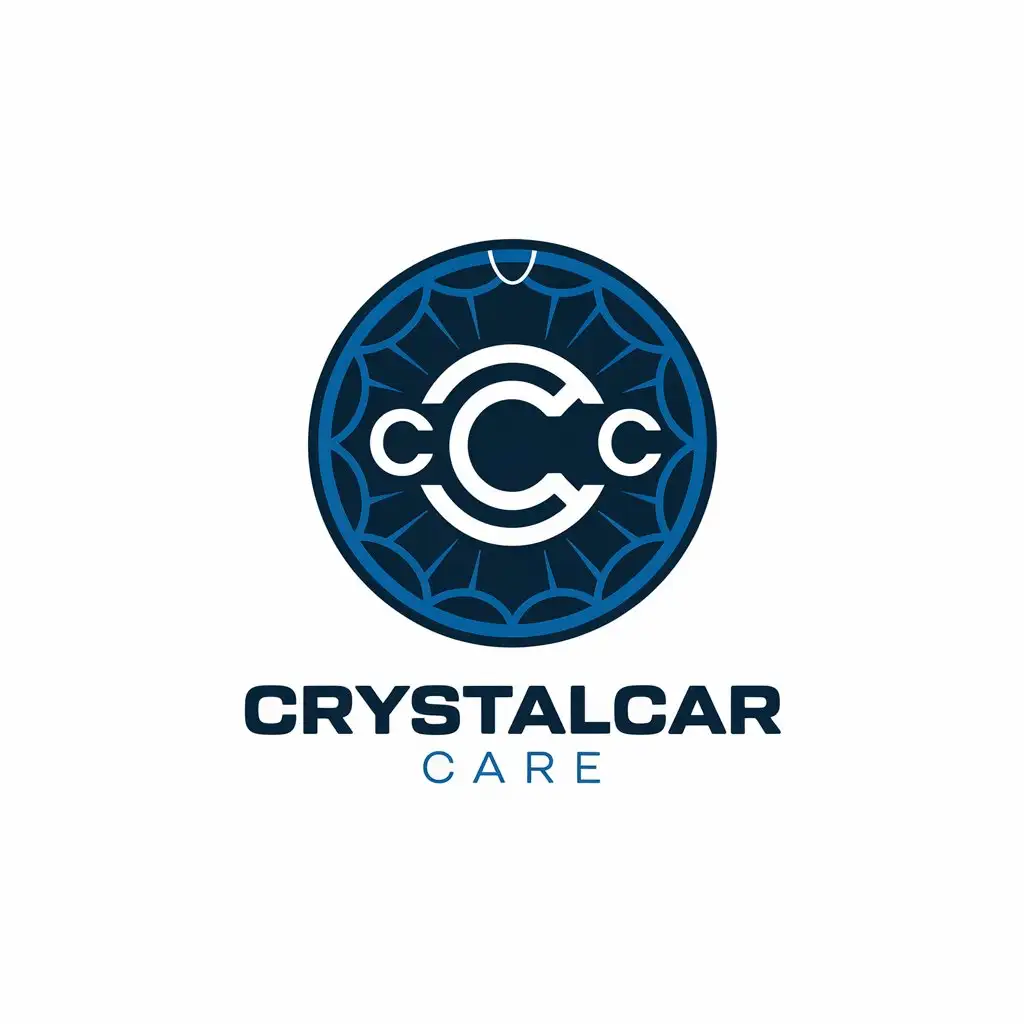 LOGO-Design-for-CrystalCar-Care-CCC-with-Modern-Automotive-Theme