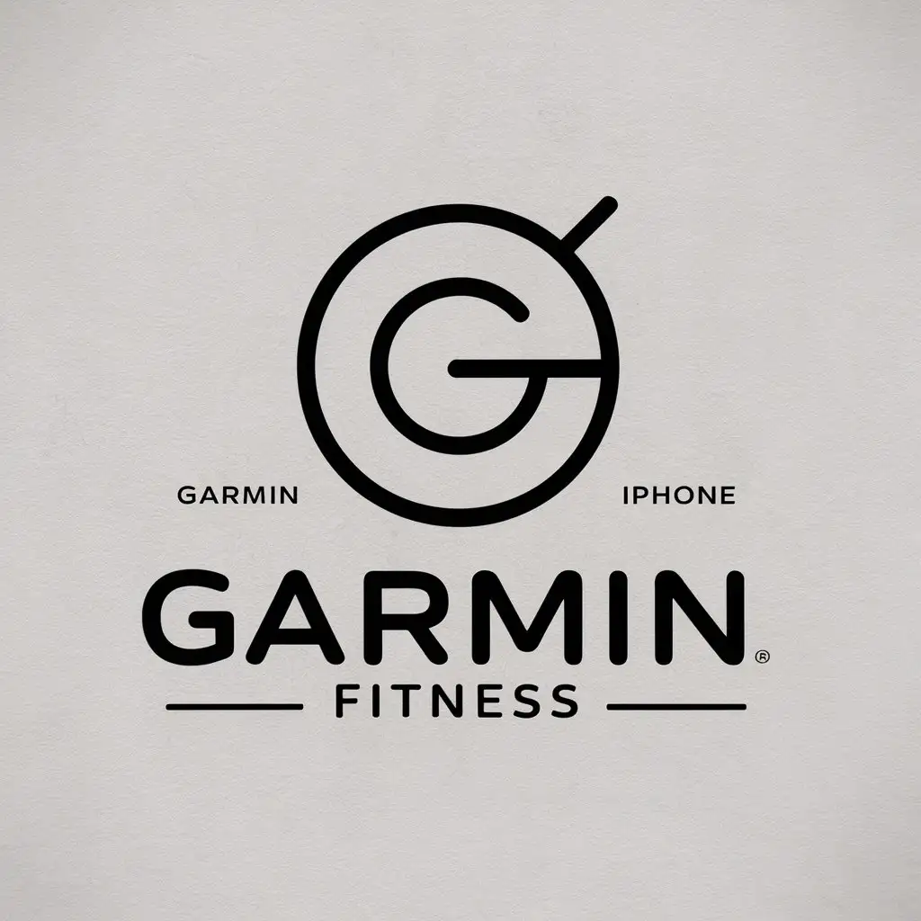 LOGO-Design-For-Garmin-iPhone-Modern-Vector-Design-with-Sports-Fitness-Theme