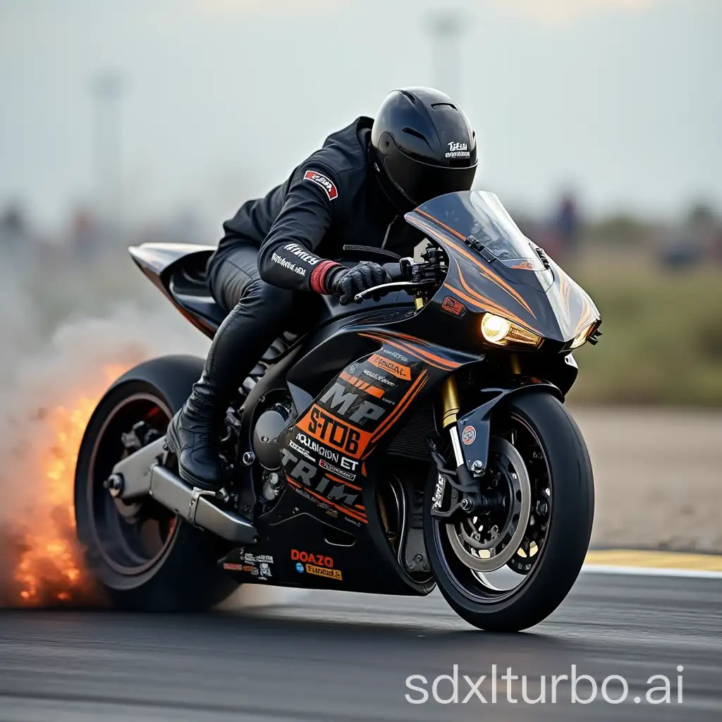 drag racing motorcycle