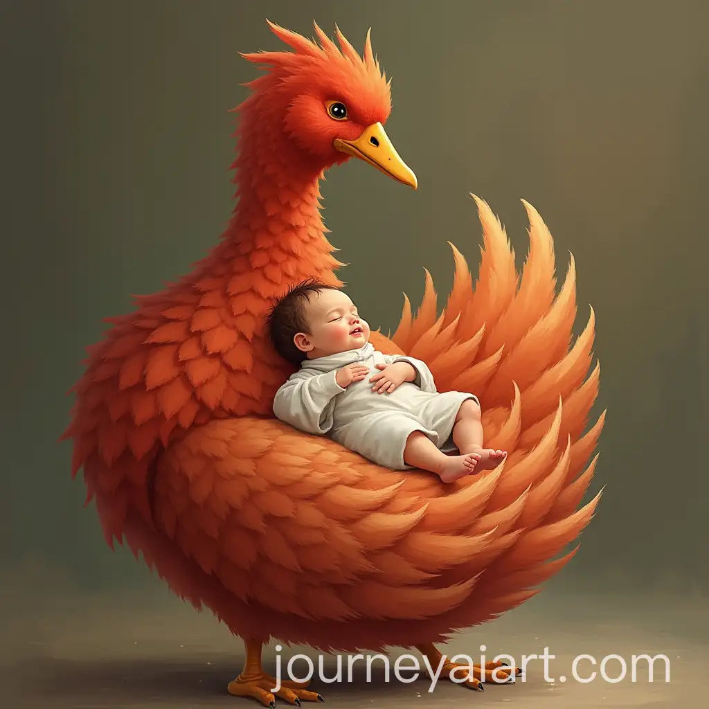 TwentyTwo-Redbreasts-Surrounding-a-Newly-Born-Baby-Girl