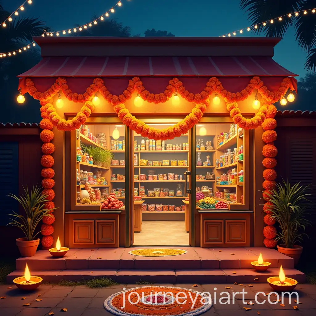 Festive-Diwali-Celebration-at-an-Indian-General-Store