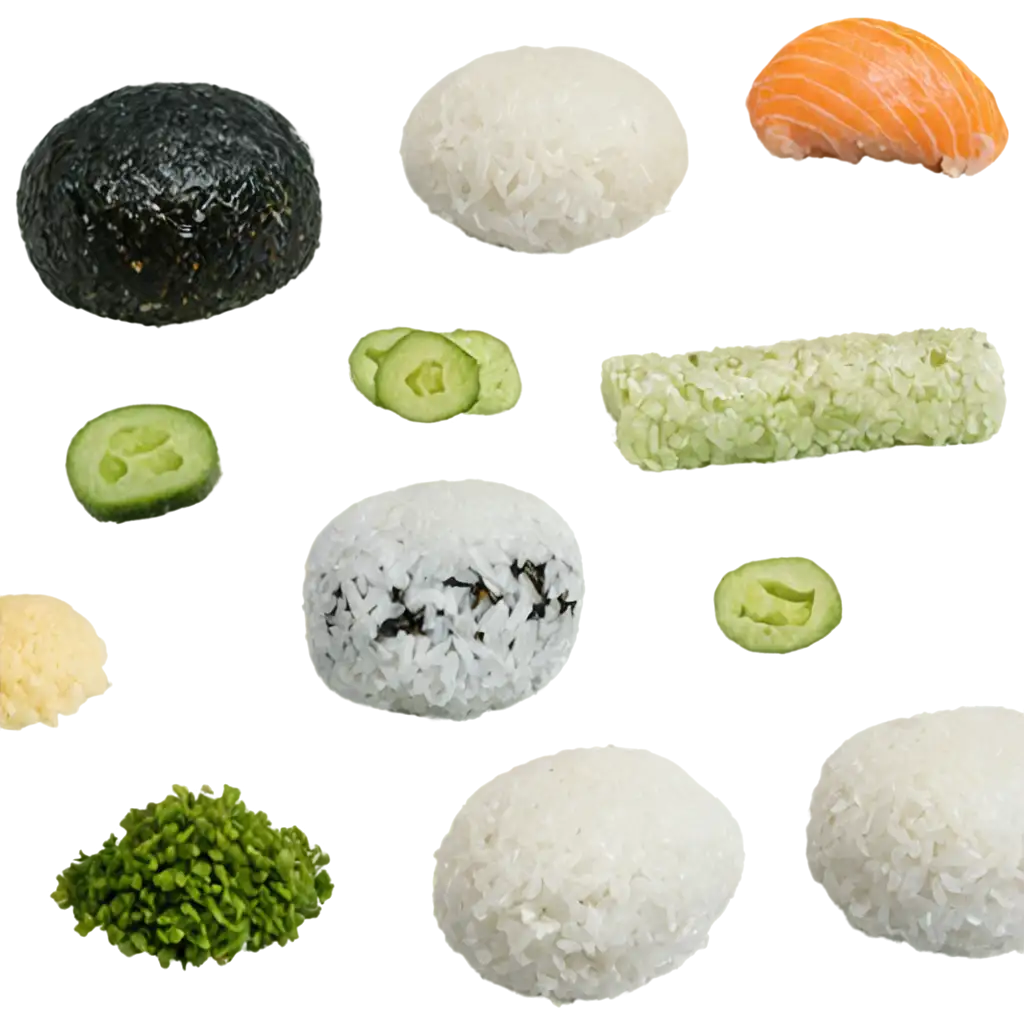 HighQuality-PNG-Image-of-Sushi-Ingredients-for-Culinary-and-Design-Purposes