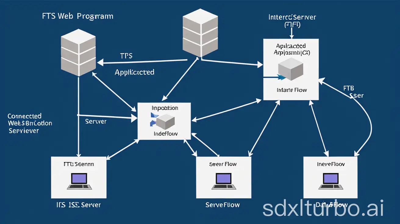 IIS-Architecture-Diagram-with-Web-Application-and-FTP-Servers