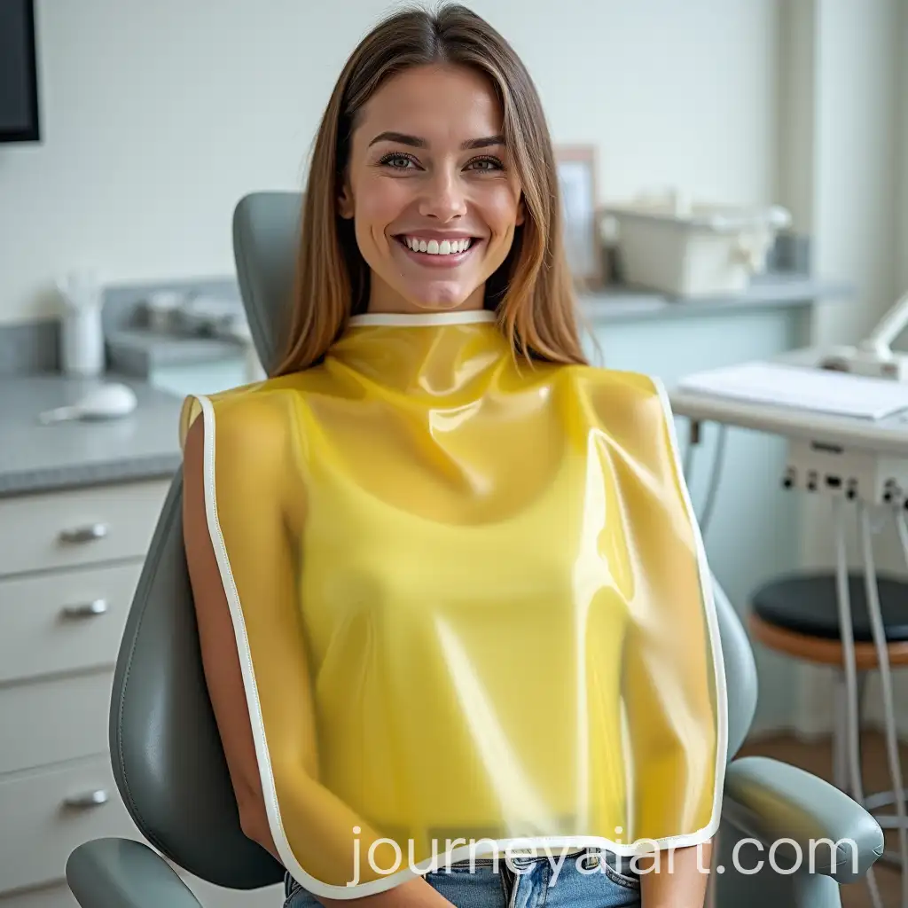 Relaxed-Woman-in-Dental-Clinic-Wearing-a-Stylish-PVC-Bib