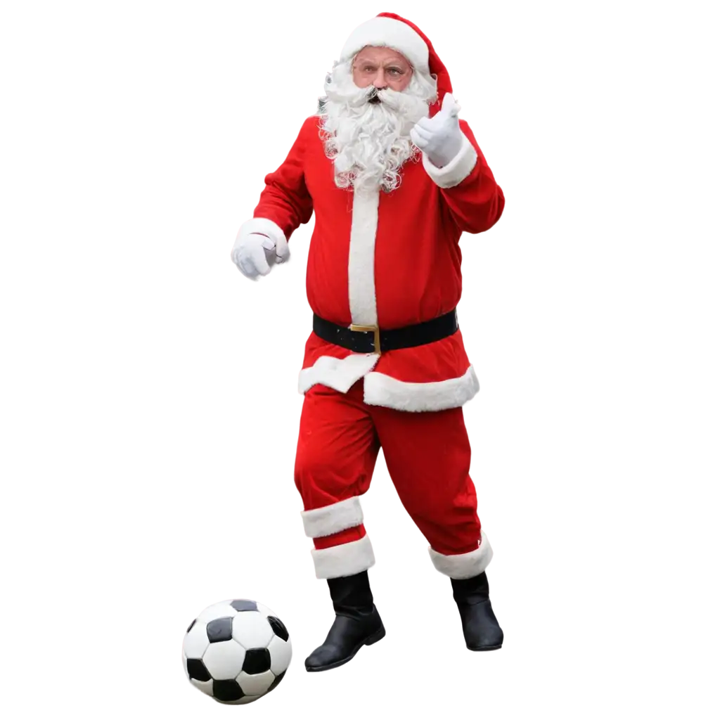 Father-Christmas-Playing-Soccer-PNG-Image-for-Festive-Fun-and-Sports-Themes