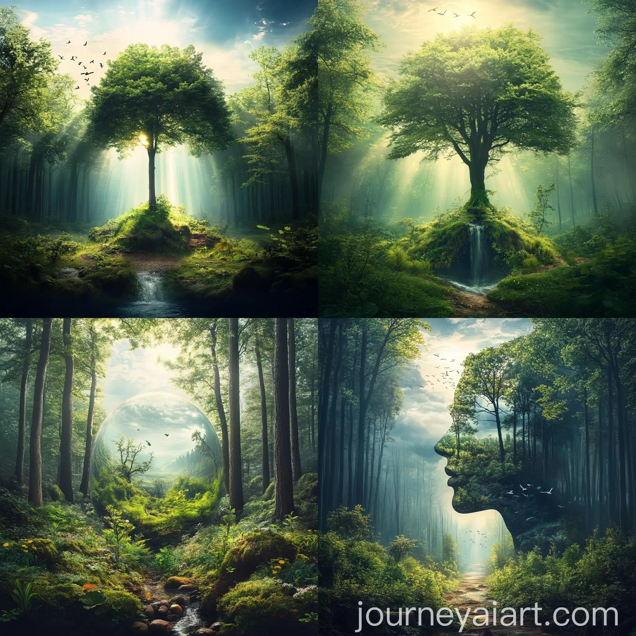 Environmental-Science-Art-Human-and-Nature-Connection