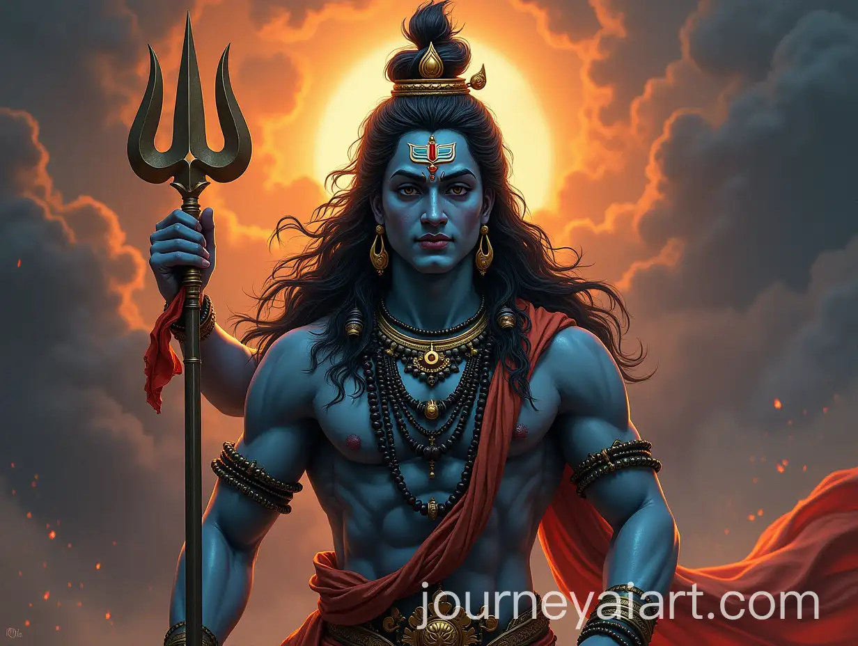 Lord-Shiva-Rudra-Roopa-Powerful-Deity-in-Divine-Form