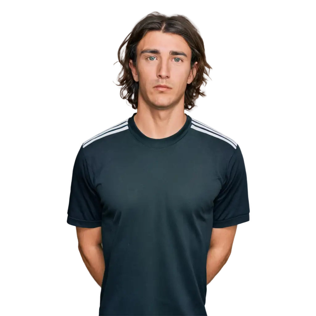 FrontFacing-Male-Soccer-Player-PNG-with-Mullet-Haircut-and-Soccer-Jersey-for-Creative-Use