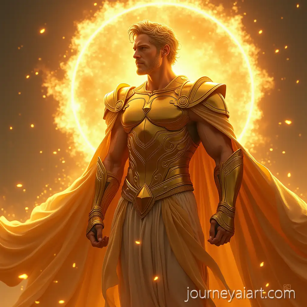 HeliosInspired-Superhero-in-Golden-ArmorHelios-inspired-superhero