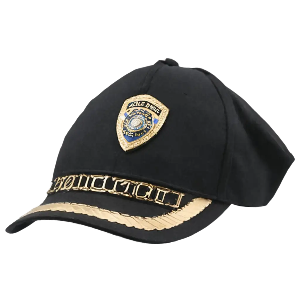 Police-Cap-PNG-Image-Stylish-and-Professional-Headgear-Illustration