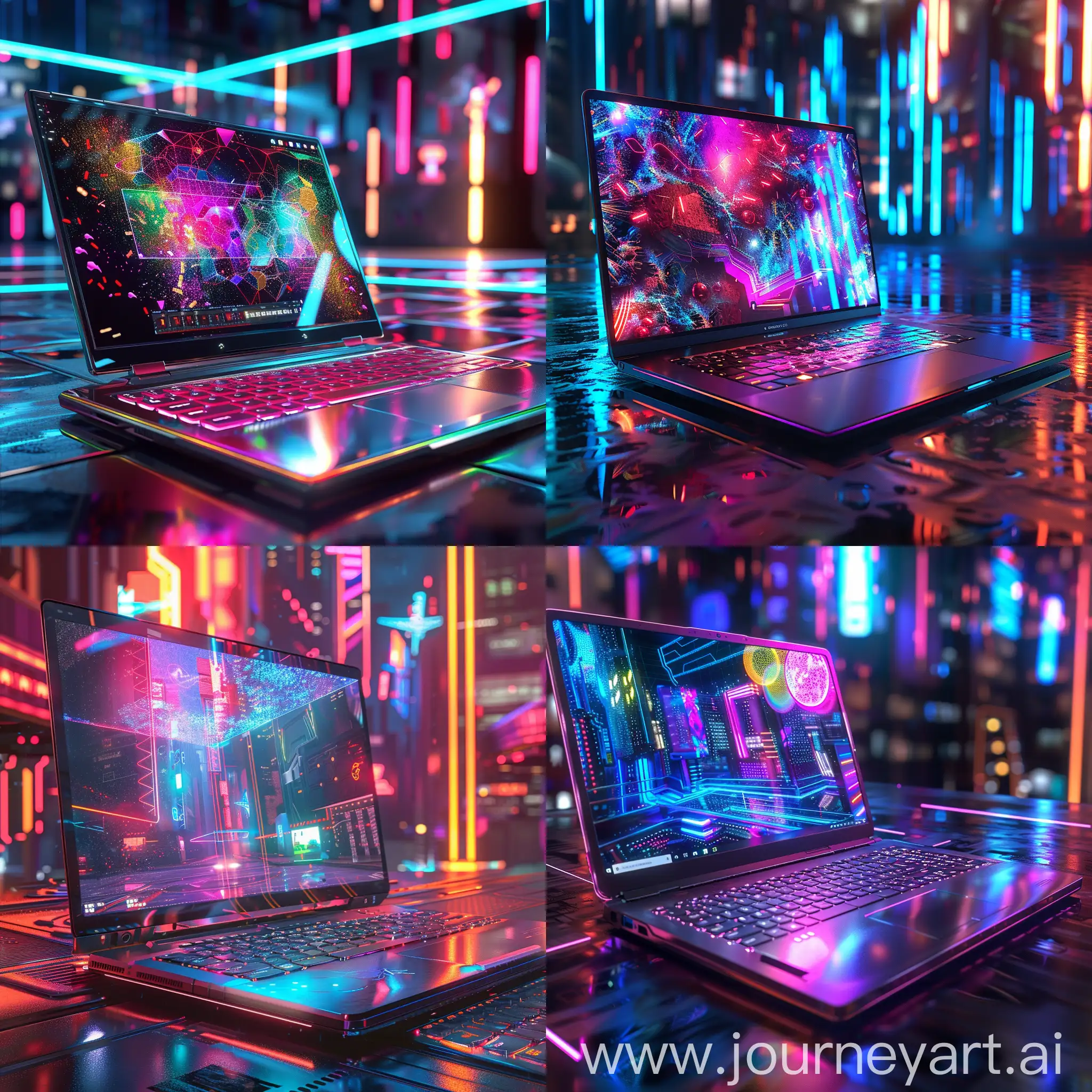 Futuristic-Laptop-with-3D-Immersion-Technology