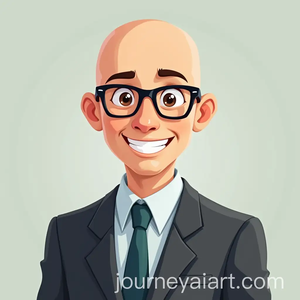 Cheerful-Cartoon-Business-Owner-with-Glasses-and-Bald-Head