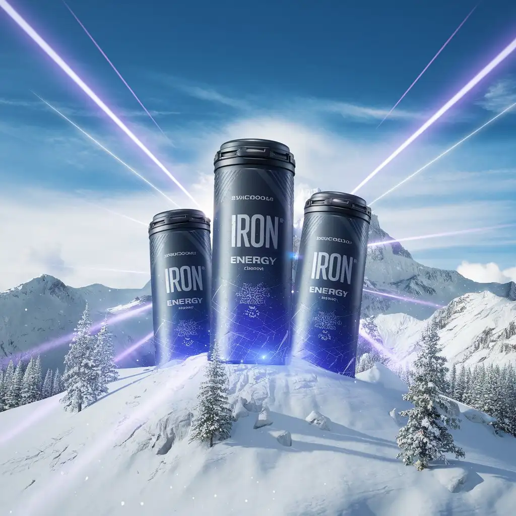 Three-Iron-Banks-of-Mountain-Dew-Energy-on-New-Years-Eve-with-Special-Effects-Advertisement