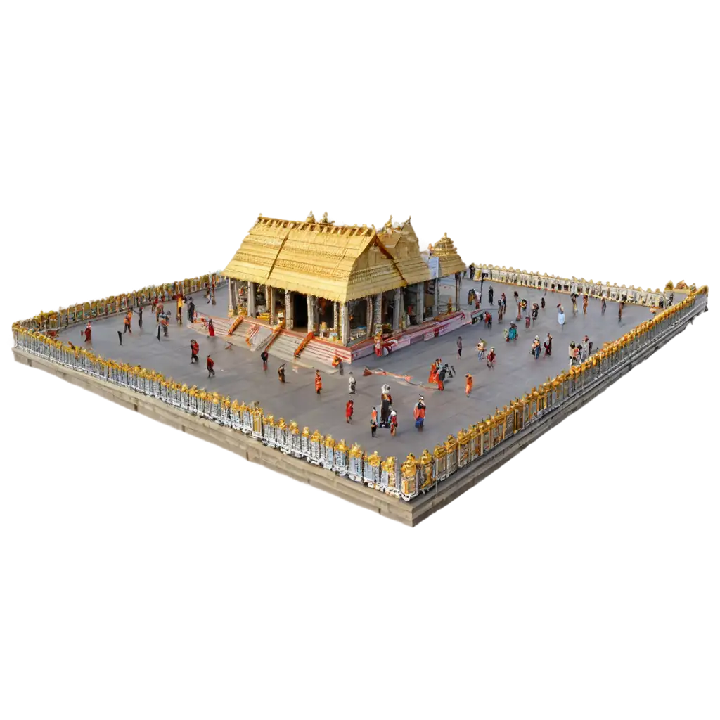 Tirumala-Tirupati-Lord-Venkateshwara-Swamy-Temple-PNG-Image-HighQuality-Transparent-Format-for-Religious-and-Cultural-Uses