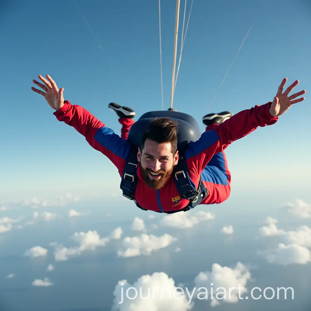 Lionel-Messi-Skydiving-Adventure